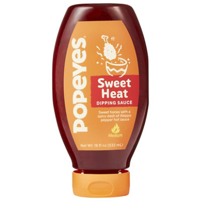 Popeyes Sauce Sweet Heat - 18 OZ