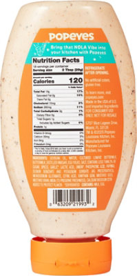 Popeyes Sauce Blackened Ranch - 18 OZ - Image 5