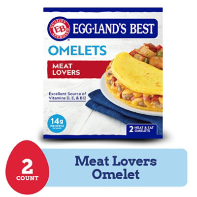 Egg Lands Best Omelet Meat Lovers 2pk - 9.39 OZ - Image 1