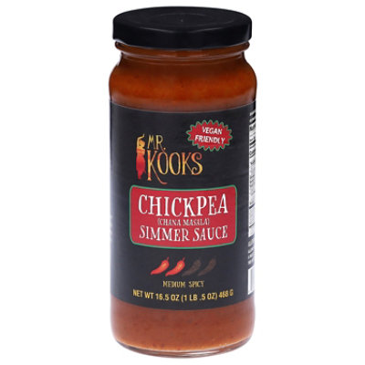 Mr Kook Simmer Sauce Chickpea - 16.5 OZ - Image 1
