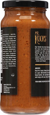 Mr Kook Simmer Sauce Lentil Bean - 16.5 OZ - Image 5