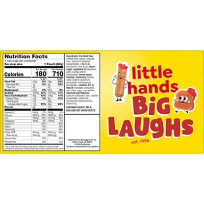 Kellogg's Eggo French Toast Cinnamon , 4 Pouches, 9.3oz - 9.3 OZ - Image 8