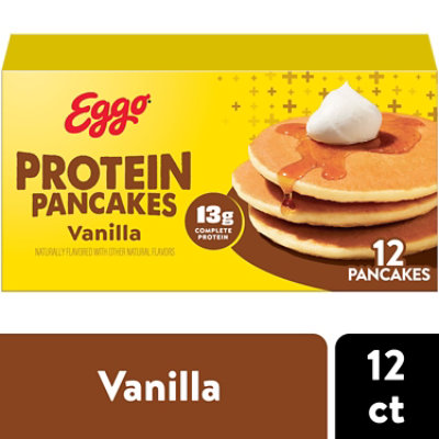 Kellogg's Eggo Pancakes Vanilla 14.8oz - 14.8 OZ - Image 1