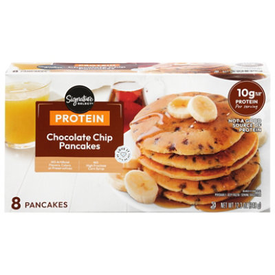 Signature Select Pancakes Protein Chocolate Chip 12.3 Oz - 12.3 OZ - Image 1