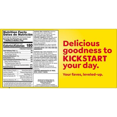 Kelloggs Eggo Waffles Protein Buttermilk Vanilla 12.3oz - 12.3 OZ - Image 8