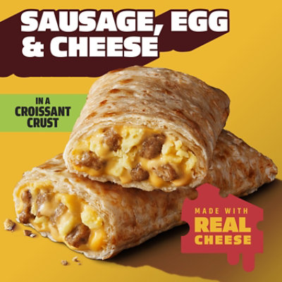 Hot Pockets Croissant Crust Sausage Egg Cheese, 17 Oz - 17 OZ - Image 3