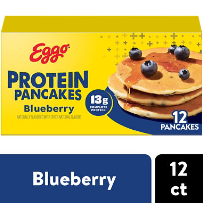 Kellogg's Eggo Pancakes Blueberry 14.8oz - 14.8 OZ - Image 1