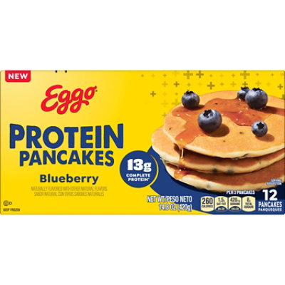 Kellogg's Eggo Pancakes Blueberry 14.8oz - 14.8 OZ - Image 7