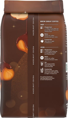 Starbucks Hazelnut Cocoa Flavored Ground Coffee 17oz Bag - 17 OZ - Image 4