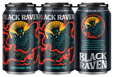 Black Raven Origins Ipa 6pk 72fl Oz In Cans - 6-12 FZ - Image 1