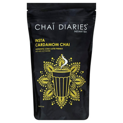 Chai Diaries Insta Tea Cardamom Chai - 14 OZ - Image 1
