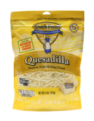 Dutch Farms Quesadilla Shred 8 Oz - 8 OZ - Image 1