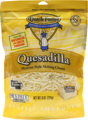 Dutch Farms Quesadilla Shred 8 Oz - 8 OZ - Image 1