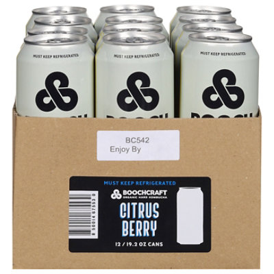 Boochcraft Citrus Berry 19.2oz In Cans - 19.2 FZ - Image 2
