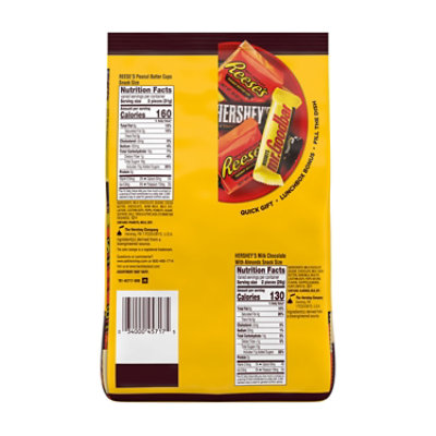 HERSHEY'S and REESE'S Assorted Chocolate Snack Size Candy Party Pack - 29.2 OZ - Image 2