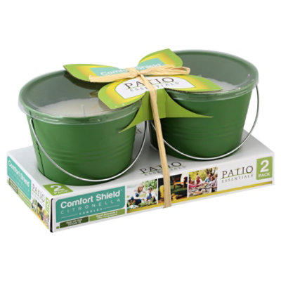 Patio Citronella Candle - 2 CT - Image 1
