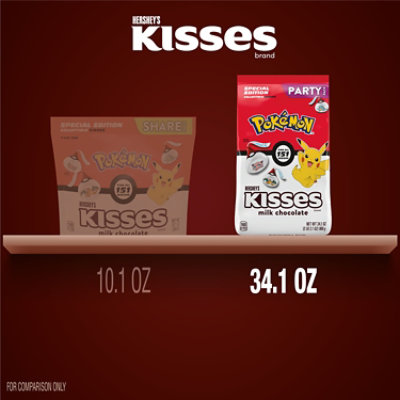 HERSHEY'S KISSES Milk Chocolate Pokemon Candy Party Pack - 34.1 oz - Image 5
