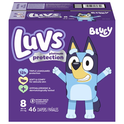 Luvs Platinum Protection Diapers Base Version 5x Box 8/giant Extra - 46 CT - Image 1