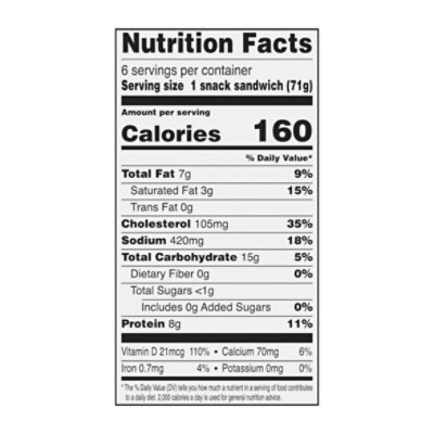 Sandwich Bros Bacon, Egg And Cheese, Frozen Breakfast Sandwich, 6 Count, 15 Oz - 15 OZ - Image 4