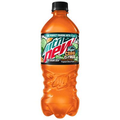 Mtn Dew Zero Sugar Baja Cabo Citrus - 20 Fl. Oz. - Image 1