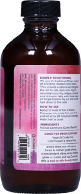 Heritage Store Castor Oil Glass Jar 8oz - 8 OZ - Image 4