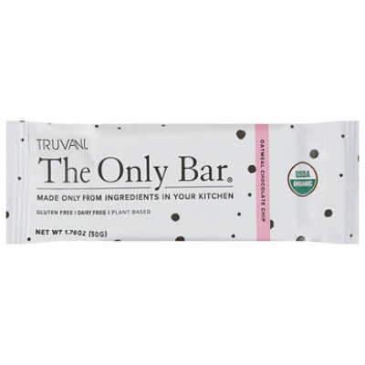Truvani Oatmeal Chocolate Chip Bar 1.76oz - 1.76 OZ - Image 1