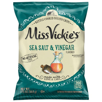 Miss Vickies Sea Salt & Vinegar 1.375oz - 1.37 OZ - Image 1