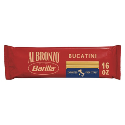 Barilla Al Bronzo Bucatini Pasta - 16 Oz - Image 1