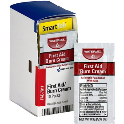 First Aid Only Topical Burn Cream,0.03 oz,PK10 FAE-7011 - Image 2