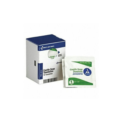 First Aid Only Topical Antiseptic,Wipes,PK10 FAE-4014 - Image 1