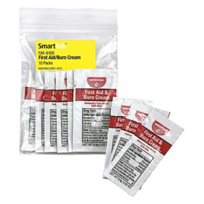 First Aid Only Topical Burn Cream,0.9 g,10 s,PK10 FAE-6109 - Image 1