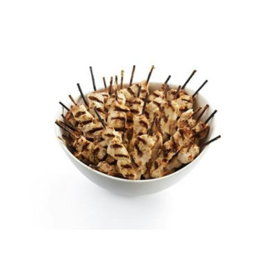Expresco Fully Cooked Fire Grilled Halal Chicken Breast Skewers, 80 count (Pack of 1) - Image 2