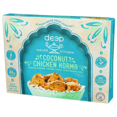 Deep Indian Kitchen Coconut Chicken Korma with Rice, 9 Ounce (Pack of 12) - Image 3