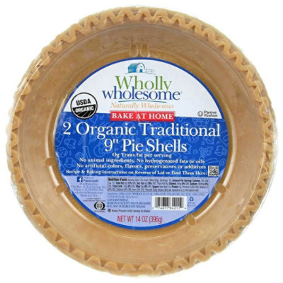 Wholly Wholesome Organic Traditional Pie Shell, 14 Ounce (Pack of 12) - Image 3