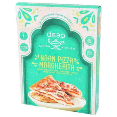 Deep Indian Kitchen Margherita Naan Pizza, 7.8 Ounce (Pack of 12) - Image 3