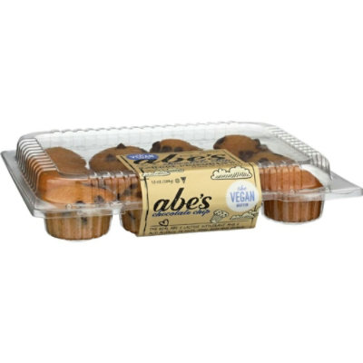 Abes Vegan Chocolate Chip Mini Muffin, 10 Ounce (Pack of 12) - Image 2