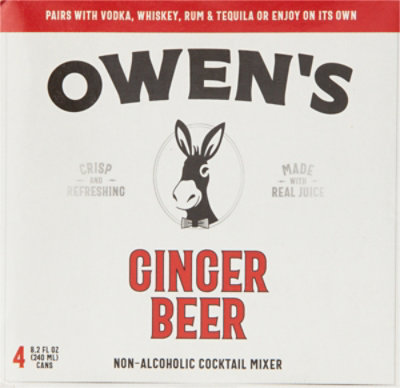 Owens Ginger Beer - 4-8.2 FZ - Image 6