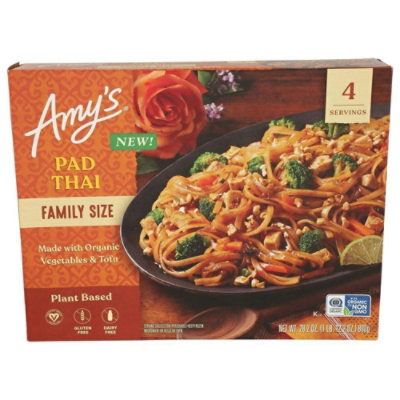 Amys Organic Family Size Pad Thai, 28.2 Ounce (Pack of 8) - Image 1