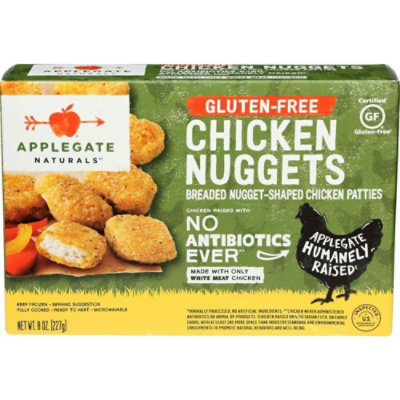 Applegate Naturals Chicken Nuggets, 8 Ounce (Pack of 12) - Image 1