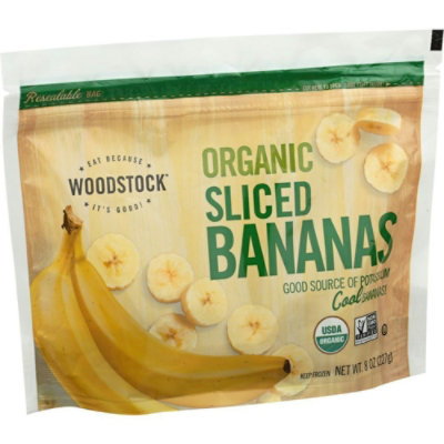 Woodstock Farms Organic Frozen Banana Slices, 8 Ounce (Pack of 12) - Image 2