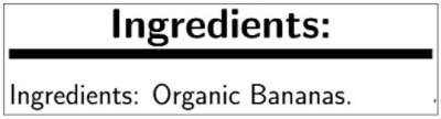 Woodstock Farms Organic Frozen Banana Slices, 8 Ounce (Pack of 12) - Image 4