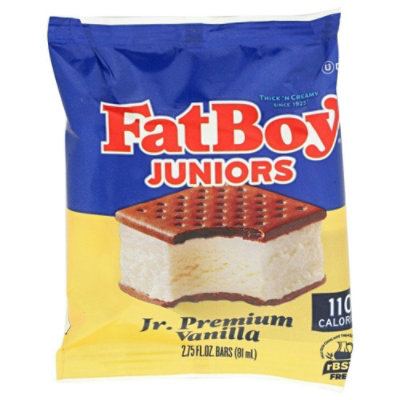 Fat Boy Jr Premium Vanilla Ice Cream Sandwich, 25 Ounce (Pack of 8) - Image 1