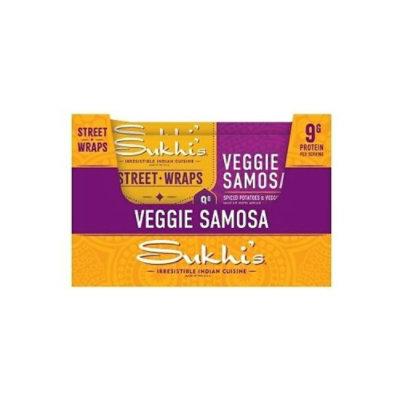 Sukhis Chicken Veggie Wrap, 5.5 Ounce (Pack of 8) - Image 2