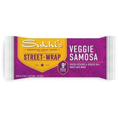 Sukhis Chicken Veggie Wrap, 5.5 Ounce (Pack of 8) - Image 1