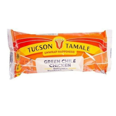 Tucson Foods Green Chile Chicken Tamale, 5 Ounce (Pack of 8) - Image 1