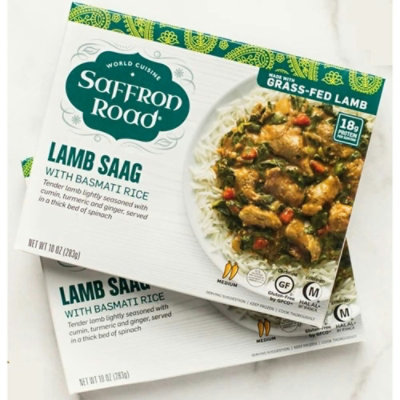 Saffron Road Lamb Saag with Basmati Rice, 10 Ounce (Pack of 8) - Image 3