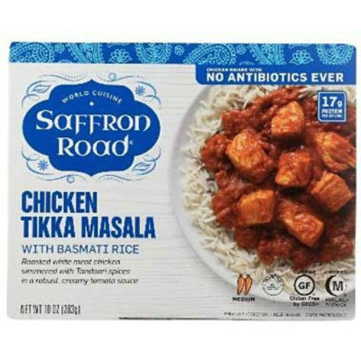 Saffron Road Tikka Masala Chicken, 10 Ounce (Pack of 8) - Image 1