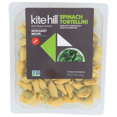 Kite Hill Spinach Ricotta Tortellini, 9 Ounce (Pack of 6) - Image 1