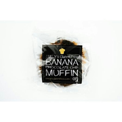 Omg Its Gluten Free Banana Chocolate Chip Muffin, 4.5 Ounce (Pack of 12) - Image 1
