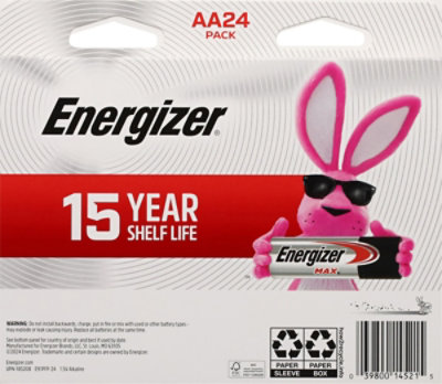 Energizer Max Alkaline Aa Batteries - 24 Pack - 24 CT - Image 3